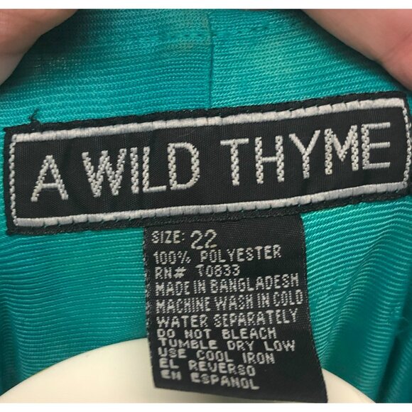 Bright Floral Hawaiian Dress sheer overlay - Picture 8 of 10